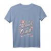 Damen V-Ausschnitt T-Shirt mit Blumenmotiv – Geschenkidee für Mama, Oma & Großmutter zum Geburtstag, Muttertag & Weihnachten