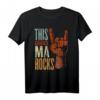 This Grandma Rocks Rockhand Vintage T-Shirt – Geschenk für Oma, Heavy Metal & Rockmusik Fans, Jubiläum & Geburtstagsgeschenk