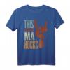 This Grandma Rocks Rockhand Vintage T-Shirt – Geschenk für Oma, Heavy Metal & Rockmusik Fans, Jubiläum & Geburtstagsgeschenk