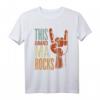 This Grandma Rocks Rockhand Vintage T-Shirt – Geschenk für Oma, Heavy Metal & Rockmusik Fans, Jubiläum & Geburtstagsgeschenk