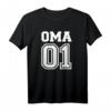 Oma 01 T-Shirt für Großmütter - Liebevolles Geschenk für Oma, Enkelkinder & Familie