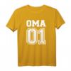 Oma 01 T-Shirt für Großmütter - Liebevolles Geschenk für Oma, Enkelkinder & Familie