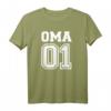 Oma 01 T-Shirt für Großmütter - Liebevolles Geschenk für Oma, Enkelkinder & Familie
