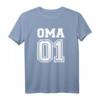 Oma 01 T-Shirt für Großmütter - Liebevolles Geschenk für Oma, Enkelkinder & Familie
