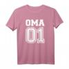 Oma 01 T-Shirt für Großmütter - Liebevolles Geschenk für Oma, Enkelkinder & Familie