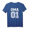 Oma 01 T-Shirt für Großmütter - Liebevolles Geschenk für Oma, Enkelkinder & Familie
