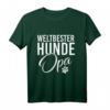 Weltbester Hunde Opa T-Shirt – Geschenkidee für Hundeliebhaber, Großväter & Hundebesitzer, perfekt für Geburtstage & Weihnachten