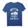 Opa und Enkelin Ein Herz und eine Seele - Personalisiertes Opa T-Shirt als Geschenk zum Vatertag & für den Großvater
