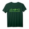 Lächeln statt Hecheln T-Shirt für eBike, Pedelec & Mountainbike Fahrer – Lustiges Geschenk für Fahrradliebhaber, Opa & Oma zum Geburtstag oder Ostern