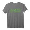 Lächeln statt Hecheln T-Shirt für eBike, Pedelec & Mountainbike Fahrer – Lustiges Geschenk für Fahrradliebhaber, Opa & Oma zum Geburtstag oder Ostern