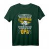 Herren Opa Elektriker T-Shirt - Lustiges Baustellen Design als Geschenk für den wichtigsten Menschen
