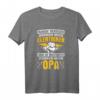 Herren Opa Elektriker T-Shirt - Lustiges Baustellen Design als Geschenk für den wichtigsten Menschen