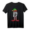 Opa Elf Weihnachten T-Shirt – Lustiges Weihnachtsmann & Elfen Partnerlook für Großvater, perfekte Geschenkidee für die Weihnachtszeit
