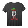 Opa Elf Weihnachten T-Shirt – Lustiges Weihnachtsmann & Elfen Partnerlook für Großvater, perfekte Geschenkidee für die Weihnachtszeit