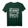 Russischer Großvater Rentner Handwerker T-Shirt mit kyrillischem Design – Perfektes Geschenk für russische Männer, Vatertag & Geburtstag