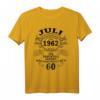 60. Geburtstag Geschenk Mann Mythos Legende Juli 1962 T-Shirt – Vintage Geburtstagsshirt für Vater, Opa & Onkel