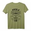 60. Geburtstag Geschenk Mann Mythos Legende Juli 1962 T-Shirt – Vintage Geburtstagsshirt für Vater, Opa & Onkel