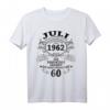 60. Geburtstag Geschenk Mann Mythos Legende Juli 1962 T-Shirt – Vintage Geburtstagsshirt für Vater, Opa & Onkel