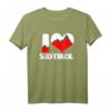 Südtirol Liebe Herz Berge Natur T-Shirt – Perfektes Geschenk für Fans der Alpen, Dolomiten & Südtiroler Natur