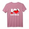 Südtirol Liebe Herz Berge Natur T-Shirt – Perfektes Geschenk für Fans der Alpen, Dolomiten & Südtiroler Natur