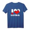 Südtirol Liebe Herz Berge Natur T-Shirt – Perfektes Geschenk für Fans der Alpen, Dolomiten & Südtiroler Natur