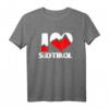 Südtirol Liebe Herz Berge Natur T-Shirt – Perfektes Geschenk für Fans der Alpen, Dolomiten & Südtiroler Natur