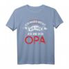 Ich muss nicht Nein sagen ich bin der Opa - Lustiges Großeltern Opa T-Shirt als Geschenk zum Geburtstag oder Weihnachten