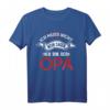 Ich muss nicht Nein sagen ich bin der Opa - Lustiges Großeltern Opa T-Shirt als Geschenk zum Geburtstag oder Weihnachten