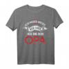 Ich muss nicht Nein sagen ich bin der Opa - Lustiges Großeltern Opa T-Shirt als Geschenk zum Geburtstag oder Weihnachten