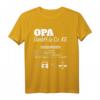 Das Geschenk für den Großvater Opa GmbH - Lustiges T-Shirt für Helden der Familie zum Geburtstag, Ostern & Weihnachten