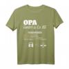 Das Geschenk für den Großvater Opa GmbH - Lustiges T-Shirt für Helden der Familie zum Geburtstag, Ostern & Weihnachten
