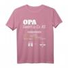 Das Geschenk für den Großvater Opa GmbH - Lustiges T-Shirt für Helden der Familie zum Geburtstag, Ostern & Weihnachten
