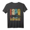 74. Geburtstag Biker Papa Opa Vintage Motorrad Geschenk T-Shirt - Retro 1950 Geburtstagsidee für Motorradliebhaber