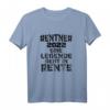 Herren Rentner T-Shirt 2022 – Eine Legende Geht In Rente, Cooles Geschenk für Ruhestand, Papa & Opa