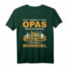 Großvater Rentner Camping Ruhestand Opa T-Shirt – Lustiges Opa Outfit für Familienfeiern, Camping und Wohnmobilfahrer