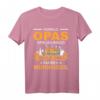 Großvater Rentner Camping Ruhestand Opa T-Shirt – Lustiges Opa Outfit für Familienfeiern, Camping und Wohnmobilfahrer