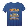 Großvater Rentner Camping Ruhestand Opa T-Shirt – Lustiges Opa Outfit für Familienfeiern, Camping und Wohnmobilfahrer