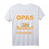 Großvater Rentner Camping Ruhestand Opa T-Shirt – Lustiges Opa Outfit für Familienfeiern, Camping und Wohnmobilfahrer