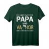 Ich habe zwei Titel Papa und Va-Thor Wikinger Vater Shirt – Perfektes Geschenk zum Vatertag, Geburtstag oder Weihnachten für Wikinger- und Thor-Fans