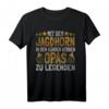Opa Mit dem Jagdhorn - Lustiges Jäger Horn Waldhorn Bläser T-Shirt für Jäger, Jagdhornspieler & Großväter