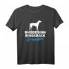 Rhodesian Ridgeback Opa T-Shirt – Für Hundeliebhaber und Großväter, klassisch geschnitten, doppelt genähter Saum