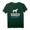 Rhodesian Ridgeback Opa T-Shirt – Für Hundeliebhaber und Großväter, klassisch geschnitten, doppelt genähter Saum