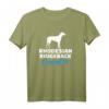 Rhodesian Ridgeback Opa T-Shirt – Für Hundeliebhaber und Großväter, klassisch geschnitten, doppelt genähter Saum