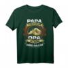 Geschenk Papa zu sein ist eine Ehre, Opa zu sein unbezahlbar - Personalisiertes T-Shirt mit Spruch für stolze Väter und Großväter