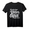 Herren Männertag Vatertag T-Shirt - Großartige Väter werden zum Opa befördert, Perfektes Geschenk für Papa & Großvater