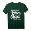 Herren Männertag Vatertag T-Shirt - Großartige Väter werden zum Opa befördert, Perfektes Geschenk für Papa & Großvater