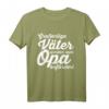 Herren Männertag Vatertag T-Shirt - Großartige Väter werden zum Opa befördert, Perfektes Geschenk für Papa & Großvater