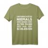 Unterschätze niemals einen alten Mann aus Schlesien T-Shirt – Geschenk für Opa, Papa & Familienmitglieder mit Stolz auf Schlesien