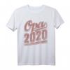 Herren Opa 2020 Geschenk Werdender Opa T-Shirt – Lustige Geschenkidee für Schwangerschaft, Geburtstag & Weihnachten