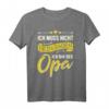 Lustiges Opa T-Shirt - Witziges Geschenk zum Geburtstag, Vatertag & Familienfest für Großvater